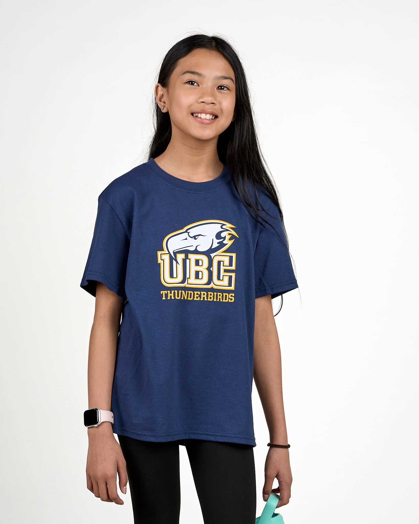 Youth Thunderbird T-Shirt - Navy - Image 5