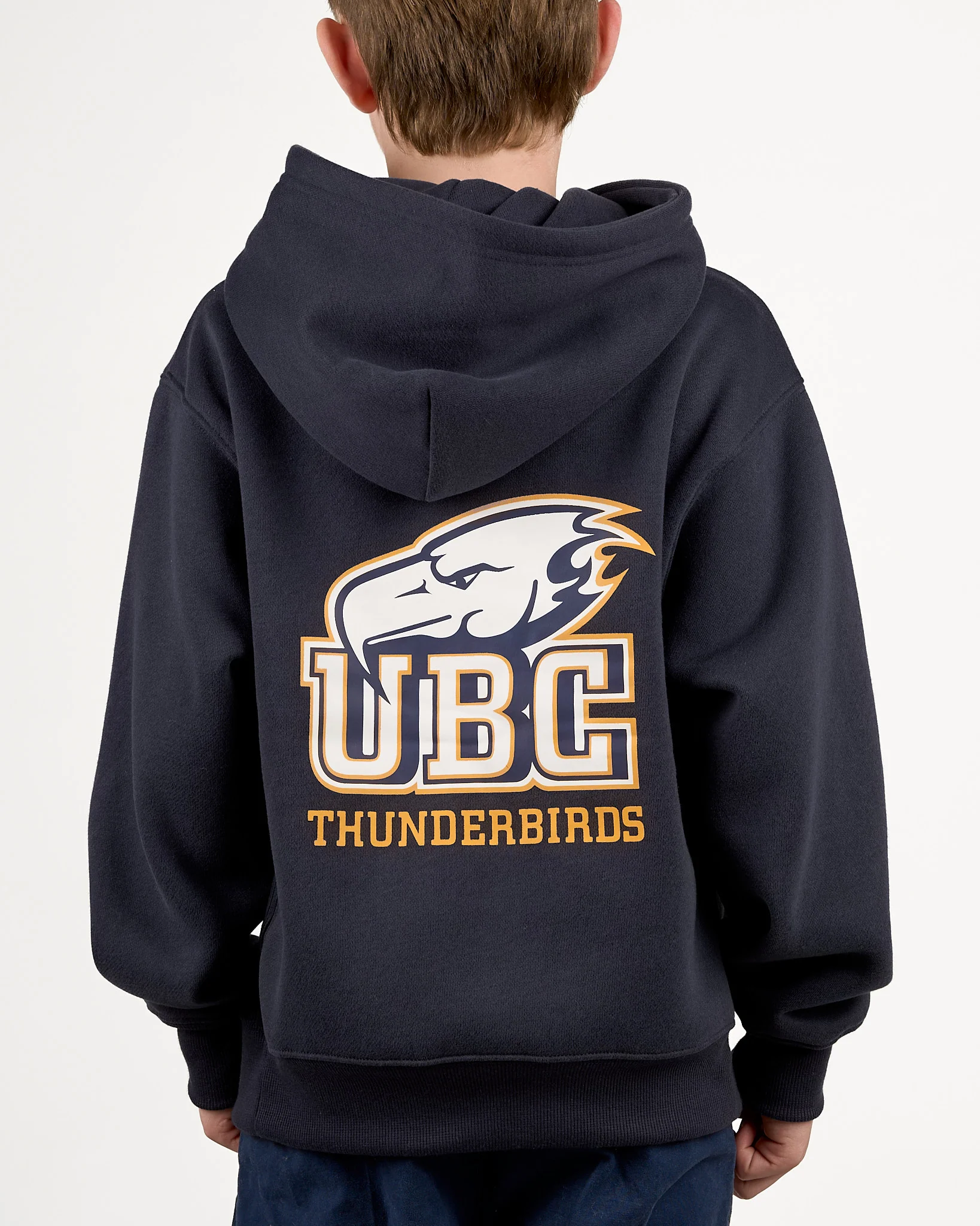 Youth Thunderbirds Oversized Hoodie - Navy - Image 4